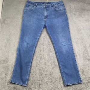 Rohan Jeans Adult 38S (37x28)  Blue Tapered Leg Sun Protective UPF Denim Mens